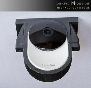 Housing for attaching the bea-fon “Flexi 2F” camera.