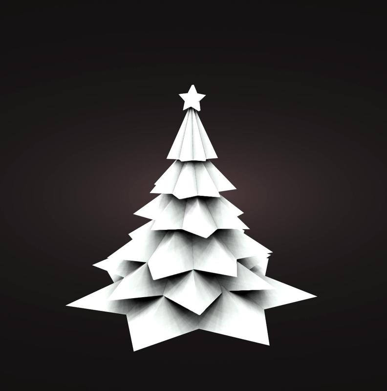 CHRISTMAS TREE LOW POLY