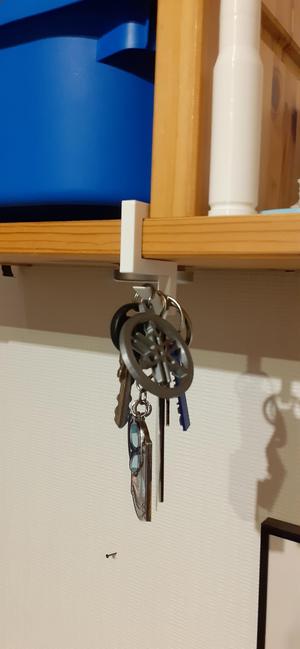 Hook for Ikea shelfs