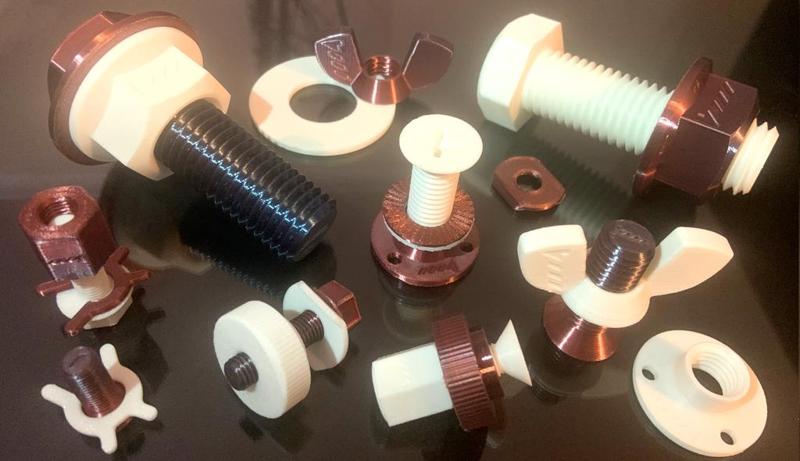 STL Hardware Parts - Imperial Nuts Bolts & Washers