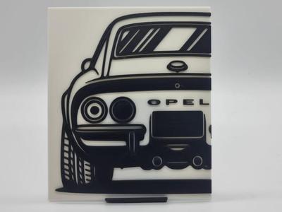 2D Wall Art Opel GT alt
