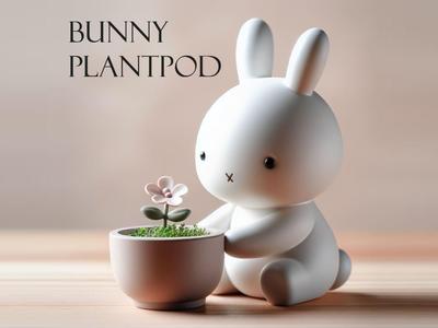Cute Bunny Plantpod