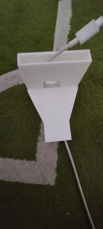Phone stand with charging option.