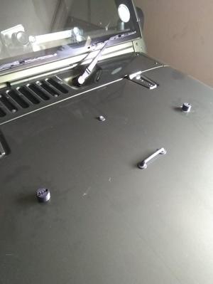 Jeep Wrangler Hood Stopper Replacement - Ornamental