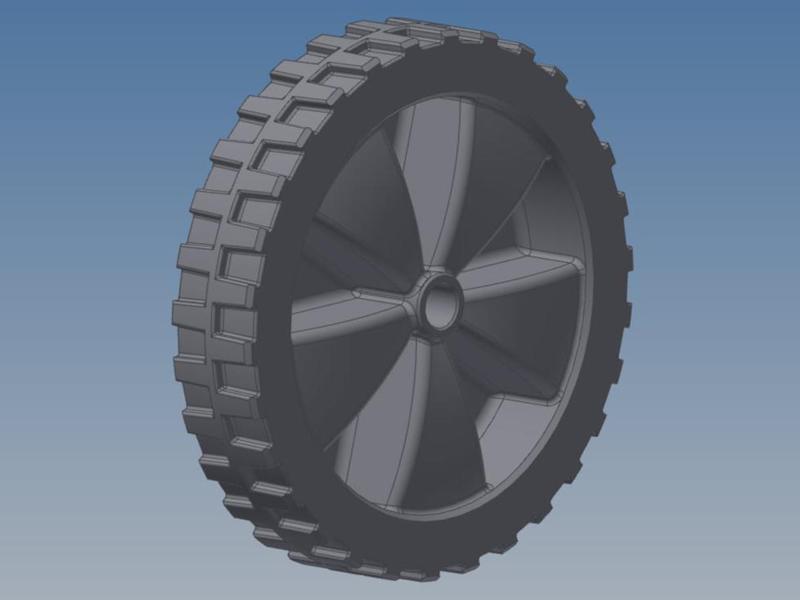 Universal Wheel 150 mm outer and inner 12 mm