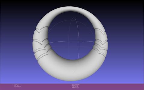 Final Fantasy XIV Dancer Chest Ring Printable Model