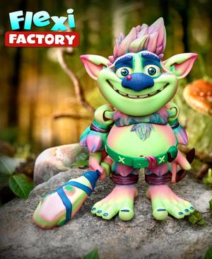 Flexi Factory Troll with 3MF Included!