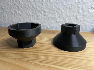 Sechskantnuss 36mm Hexagonal socket wrench insert BMW Ölfilter