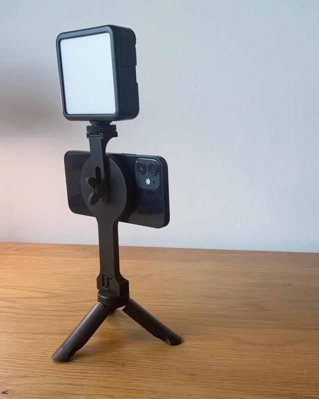 Magsafe Tripod & GoPro Mount - With ColdShoe (Neodymium)
