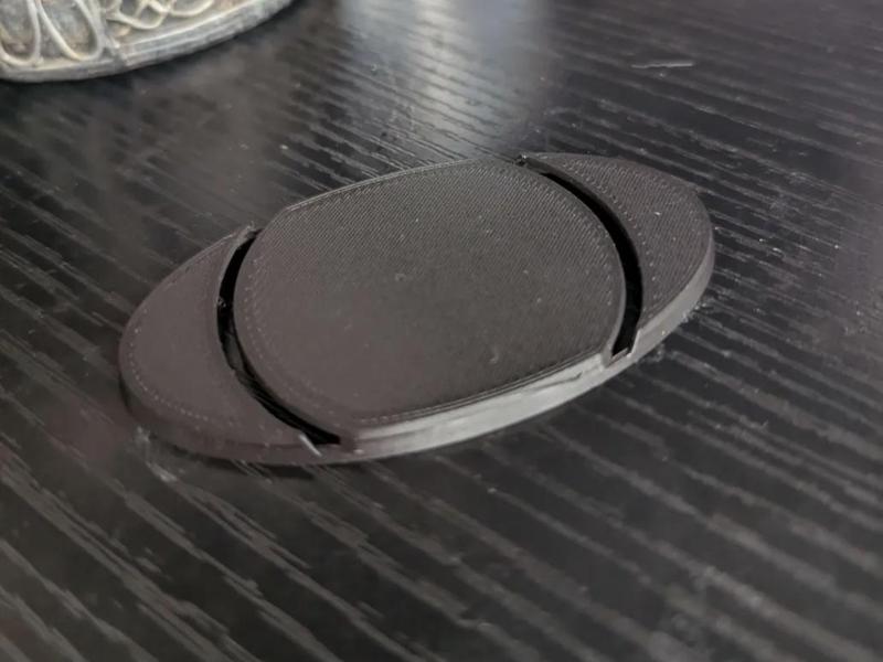 50mm to 75x42mm Oval Base Adapter
