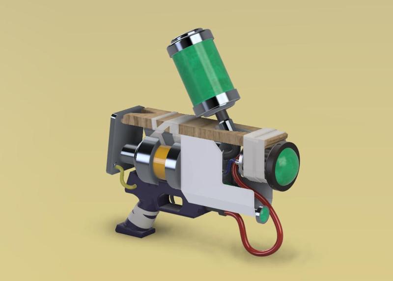Rick And Morty Prototype Portal Gun