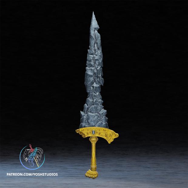 Maliketh Black Blade 3D Printer STL File