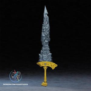 Maliketh Black Blade 3D Printer STL File