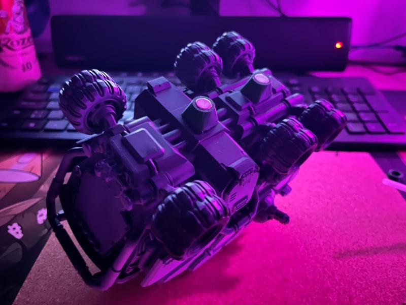 Dwarf Vehicle Fortress adapters for magnetic pads