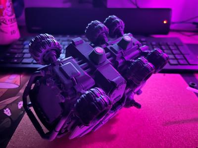Dwarf Vehicle Fortress adapters for magnetic pads