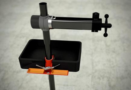 Tray Mount & Small Parts Tray Combo (38mm Pole Mount / Bike Stand)