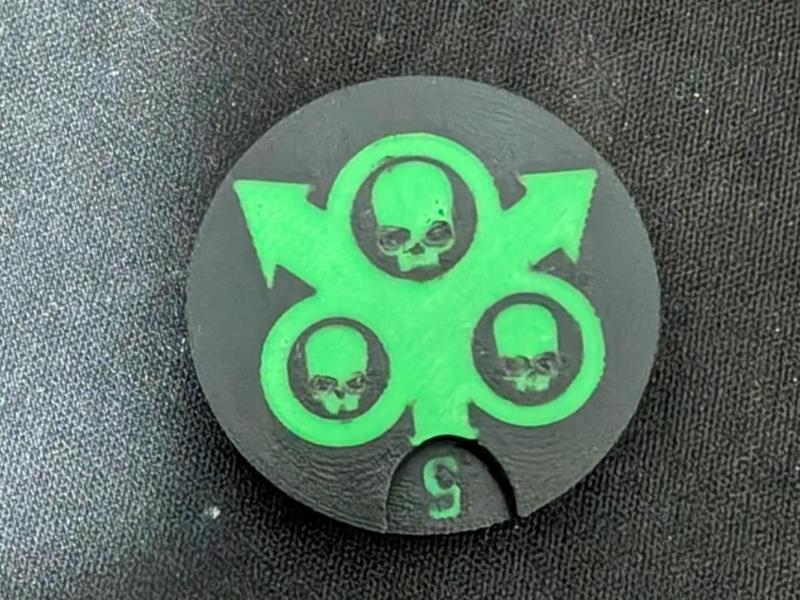 Plague Marine Wound counter - Multiple mag sizes