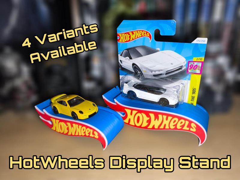 HotWheels Display Stand – 4 Variants Available!