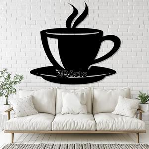 Coffee Cup Tea Cup 2D Wall Art/Window