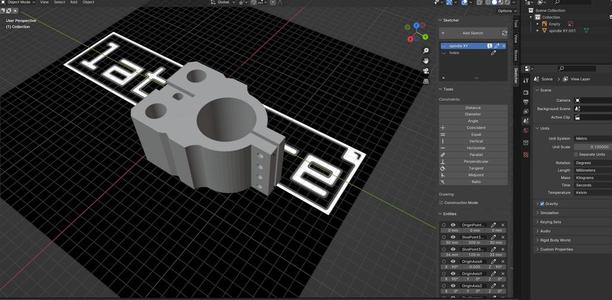 52mm CNC Spindle Mount