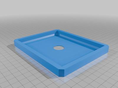 4x5 Developing tray for wet plate collodion