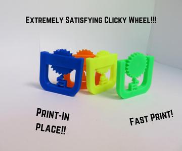 Extremely Satisfying Fidget Clicker Wheel