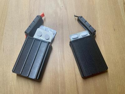 Blister strip protection box