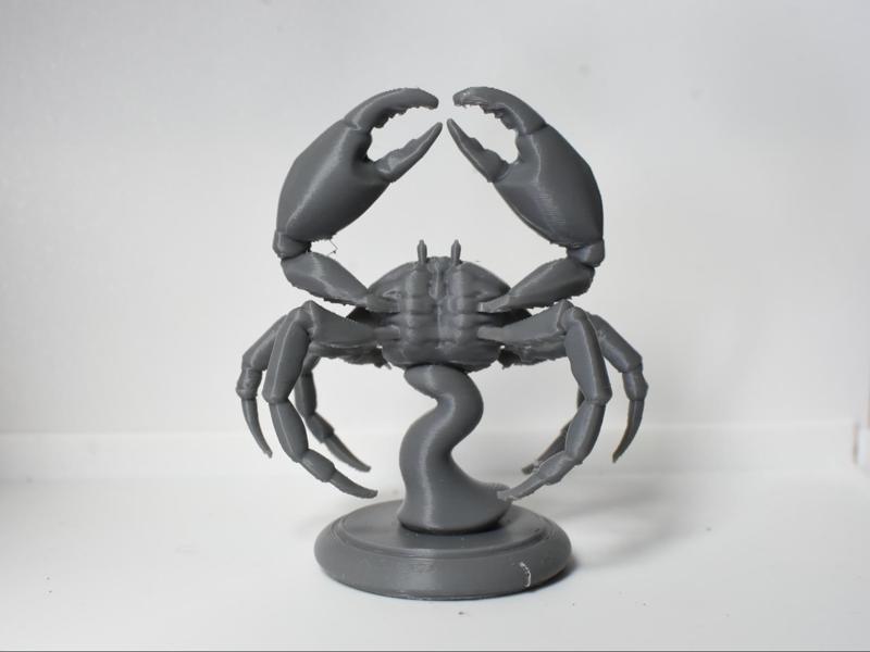 Crab sculpture