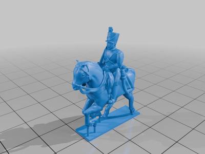 18mm 28mm Napoleonic Belgian Dutch Lt Dragoon Hussar