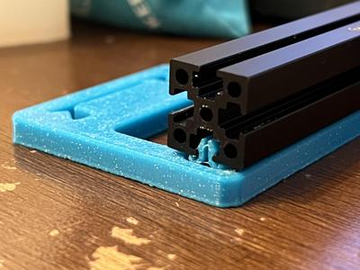 Snap-In MakerBeamXL 1515 DIN Rail Mounting System for Voron V0.1 V0.2
