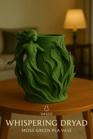 Vase Art – woman organizer pot with sculpted grace