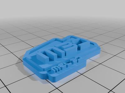 M3D LOGO KEYCHAIN
