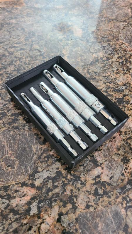 Make It Snappy! Self Centering Drill Bit Storage - Gridfinity