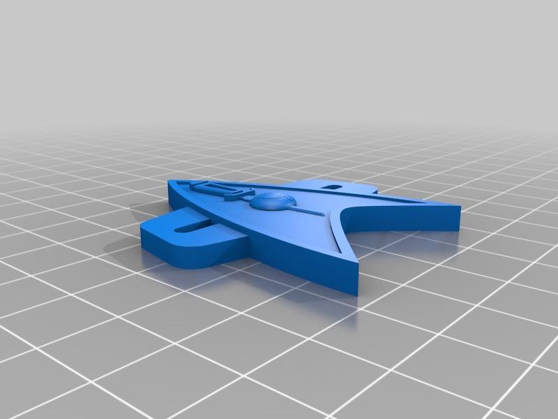Terran Combadge - ca. 2370s