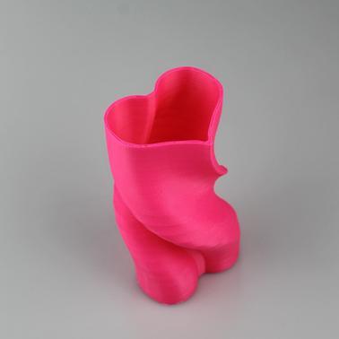 Spun Heart Vase