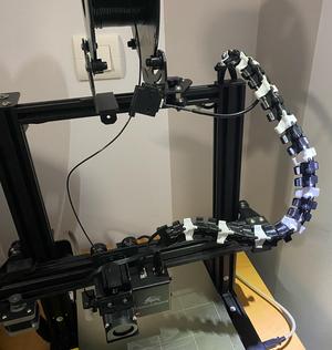 Cable chain / spine for Wanhao D12