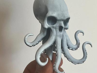 miniature kraken bust