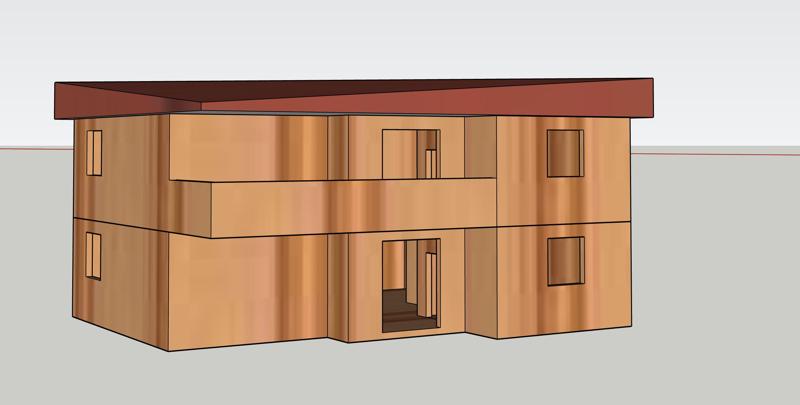MODELLINO DI ABITAZIONE GT14