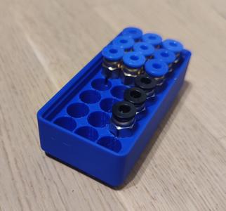 Lower Gridfinity PC4 PTFE Coupler Box