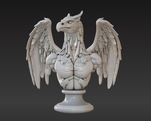 Griffin Statue