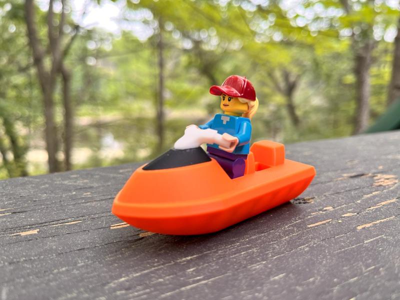 Jetski Minifig Toy