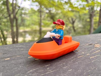 Jetski Minifig Toy