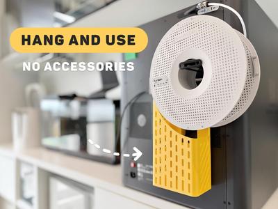 Filament Poop Bin With Spool