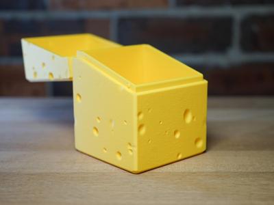 Cheese - Hinged MTG Commander Deck box