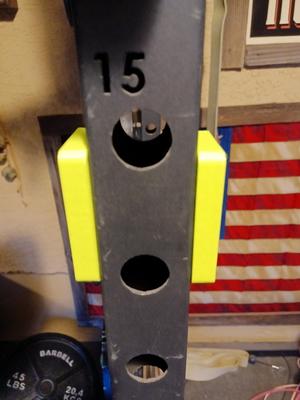 Power rack adapter Jcup 3x3" 3x2" to 2x2" magnetic 