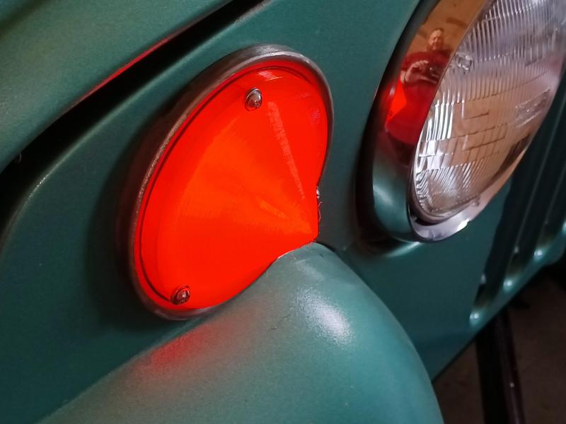 Cone Jeepster Commando Turn signal Lens