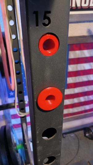 5/8" to 1" or M16 to 1" rack adapter for homegym accesories