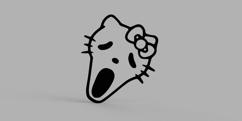 Hello Kitty Scream Decoration