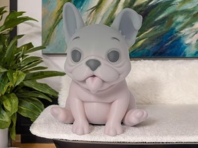 Chunky Pup – Tongue Out & Full of Charm