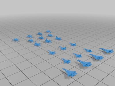 America VS Russia Game Board + Aircraft: FA/18 Super Hornet, F22 Raptor, F-16 Falcon, T-50 (Su-57 Felon), Su-27 Flanker, Su-34 Fullback